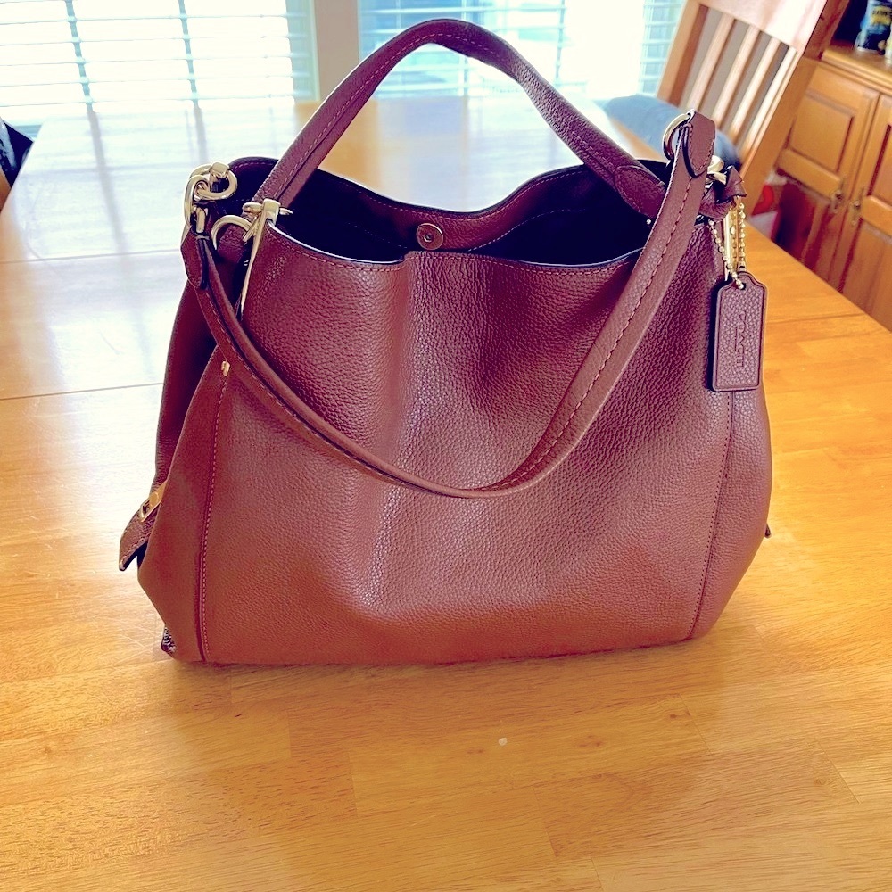 BROWN COACH BAG - Picture 4 of 12